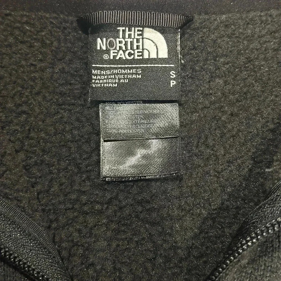 The North Face Sweater Knit 1/4 Zip Fleece in Black Men’s Small - Picture 5 of 6